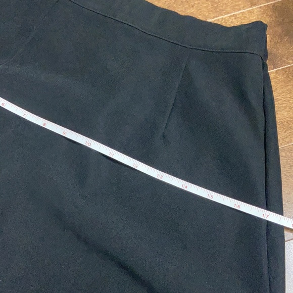 Plain Black Midi Skirt - Picture 6 of 9